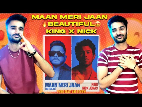 Twins react to Maan meri jaan (afterlife) | King x Nick Jonas | IVreacts