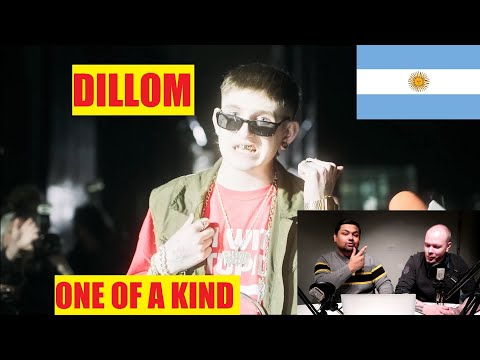 ENGLISH REACTION TO ARGENTINIAN RAP - DILLOM - PELOTUDA (Videoclip Oficial)