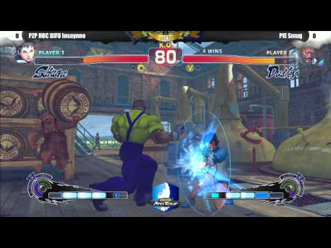 SSF4 AE2012 Top 16 PZP HOC BIFU Insaynne vs PIE Smug - Civil War 6 Tournament