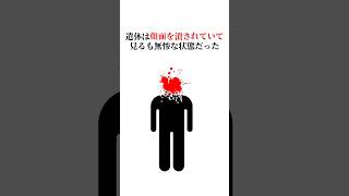 とある屋敷で起こった２つの事件 #shorts