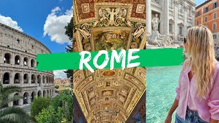 VLOG: ROME EN 3 JOURS 🍕