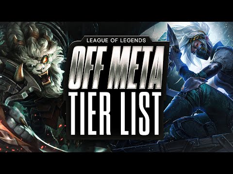 OFF META TIER LIST - STRONGEST OFF META CHAMPIONS