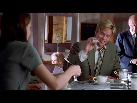 Filme Encontro Marcado.1998, Cena da lanchonete. (4K60fps)