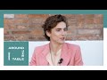 Timothée Chalamet On How He Became Familiar With Dune Around The Table Entertainment Weekly