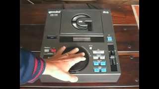 Video thumbnail for CDJ 1100 Gemini CD Player Professional (WAVE Format)  Vídeo DEMO by Régis Armellini