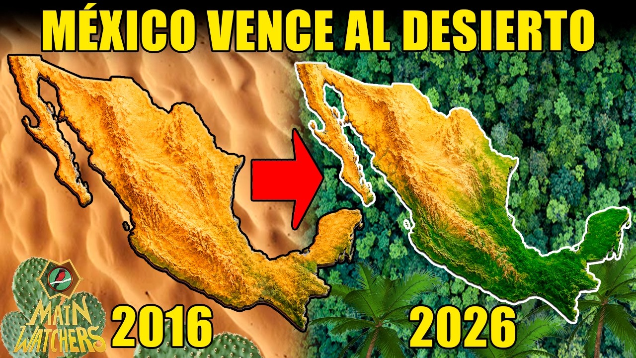 MÉXICO está VENCIENDO al DESIERTO
