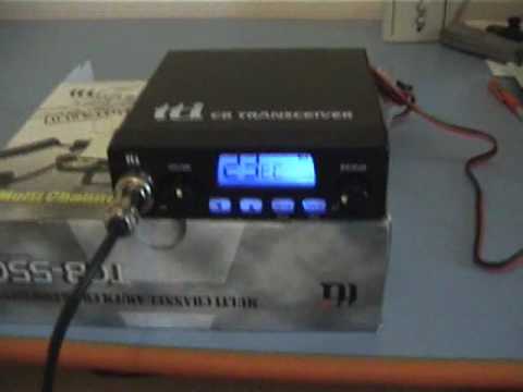Statie radio CB TTi 550 - mod de utilizare