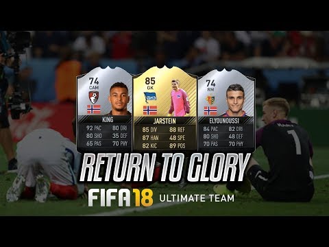 Must watch to the end!!! FIFA 18 Series!!! (Return to Glory - Norway Edition)