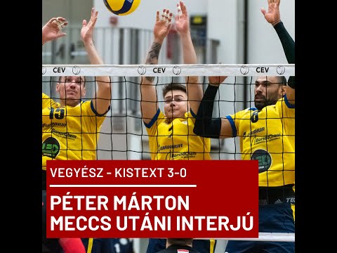 Vegyész - Kistext 3-0 | Péter Márton reakciója