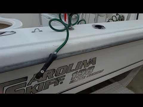 Winterizing a marine raw water washdown system
