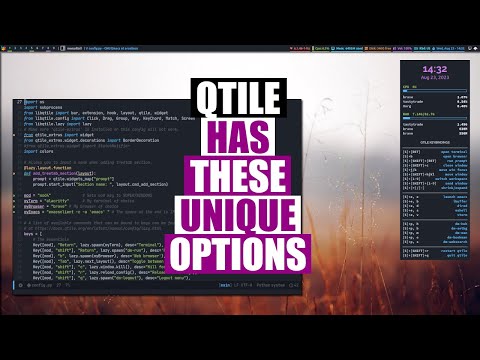 Some Interesting Built in Features in Qtile