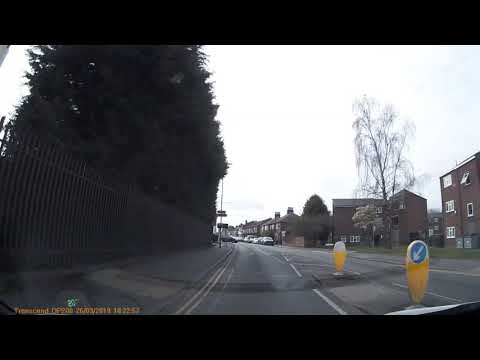 Practical driving test route, Loughborough, 10:14 26/03/19