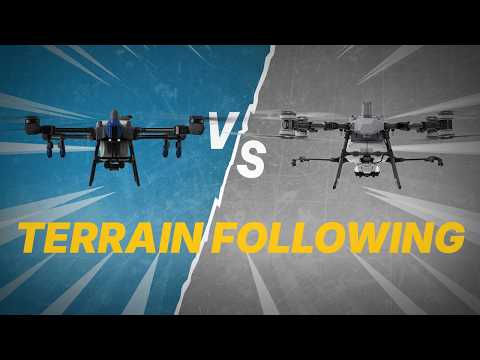 DJI T100 vs EAVision J150: Which Terrain Follows Better?