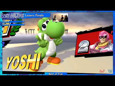 Cobra vs Greasy - Losers Finals - Easy Nights [9/18/17] w/ SSB4