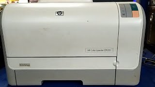 How to replace the pick roller on hp color laserjet cp1215 printer