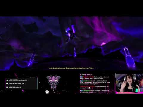 Void Elf Intro! #fok #worldofwarcraft #wow #varda #voidelf #shadowpriest