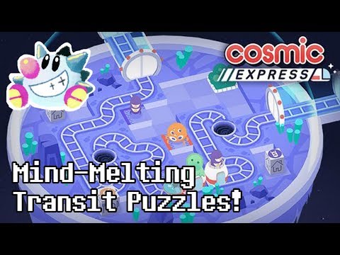 Let's Play Cosmic Express | Public Transit is Puzzling