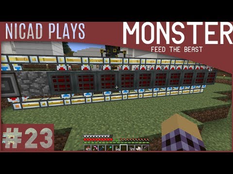 Feed The Beast Monster :: Milling Quartz :: Episode 23