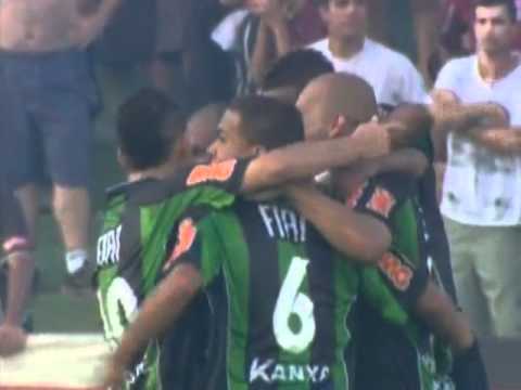 América MG 2 x 1 Corinthians - Gol Amaral Brasileirão 2011