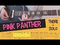 PINK PANTHER - Theme & Solo // Jazz // Guitar // Lesson // Tutorial // Cover // Tabs