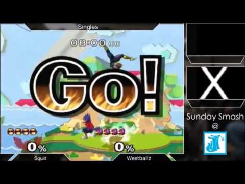 Squid (Falco) vs Westballz (Falcon) JJs 10-11-15 Winners Semis