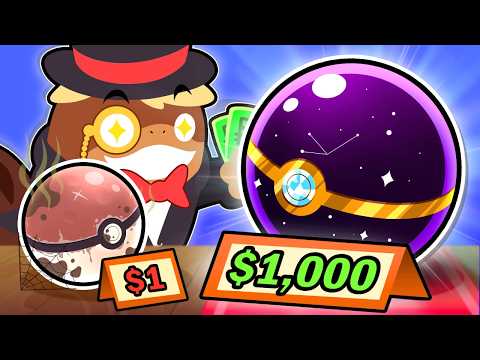 I Made Pokémon With $1 vs $1,000!