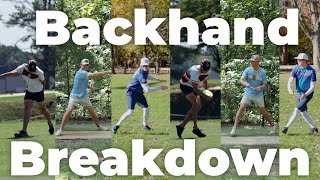 EVERYTHING You Need to Know About the Backhand! | Every part and what it does.