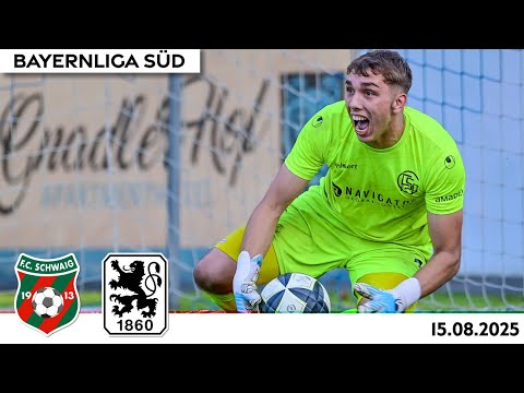FC Schwaig vs. TSV 1860 München U21 // Bayernliga Süd