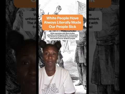 White People Have Always Literally Made Our People Sick