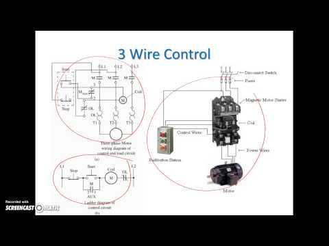 image-What are the two basic elements of a motor starter?
