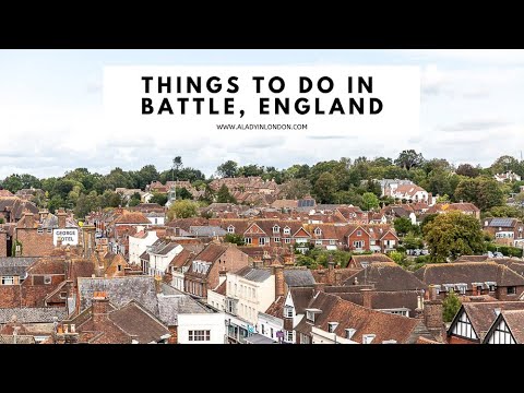THINGS TO DO IN BATTLE, ENGLAND | Battle of Hastings | Battle Abbey | Battle High Street | 1066
