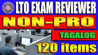 LTO EXAM REVIEWER NON PROFESSIONAL DRIVERS LICENSE TAGALOG Non Pro