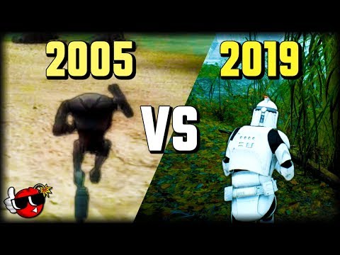 Which Star Wars Battlefront 2 Is Better? - OLD KASHYYYK vs NEW KASHYYYK