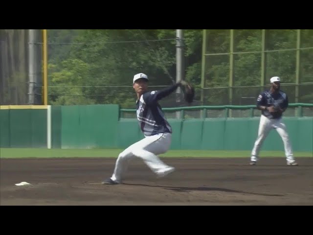 【ファーム】ライオンズ・大曲錬 1イニング2者連続三振を含む無失点の好リリーフ!! 2024年7月7日 埼玉西武ライオンズ 対 読売ジャイアンツ