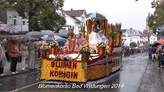 preview picture of video 'Blumenkorso in Bad Wildungen am 7. 9. 2014 von tubehorst1'
