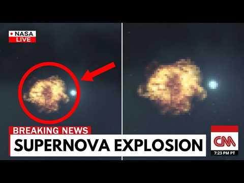 VOR 1 MINUTE: James Webb hat gerade Betelgeuses letzte Momente eingefangen!