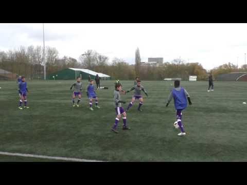 Andonline U14 RSC Anderlecht - Standard Warming-up