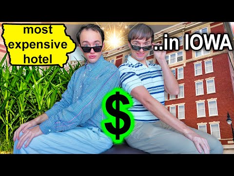 We Stayed at Most Expensive Hotel in Iowa