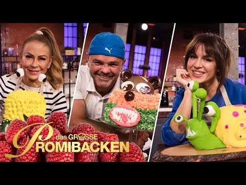 Wenn Kunst auf Kuchen trifft: Grafische Tarte & Monster-Torten!🎂| Das große Promibacken 2022 | Sat.1