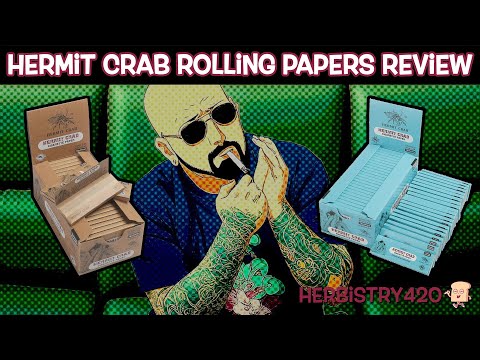 Hermit Crab Rolling Papers Review: 5 Sizes Compared