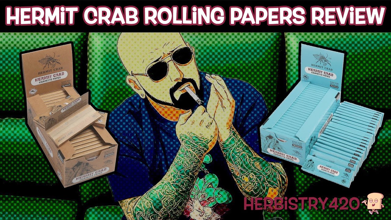 Hermit Crab Rolling Papers Review: 5 Sizes Compared