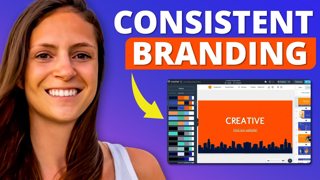 How To Create Consistent Brand Design In Visme