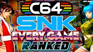 SNK C64 Ports VS SNK Arcade Games EP 78 #c64 #commodore64 #c64games 