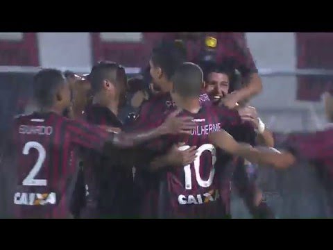 Gol de Deivid - Rio Branco 1x1 Atlético-PR – Campeonato Paranaense – 10/02/2016 - HD