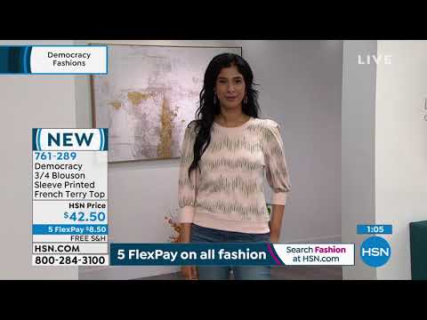 HSN | Democracy Fashions 08.19.2021 - 11 AM