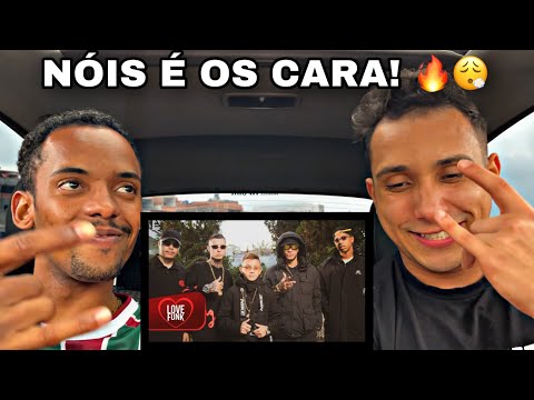 REACT 🔥 NOIS É OS CARA - Gabb MC, MC Paiva, MC Kadu, e MC Lemos (Love Funk) DJ WN