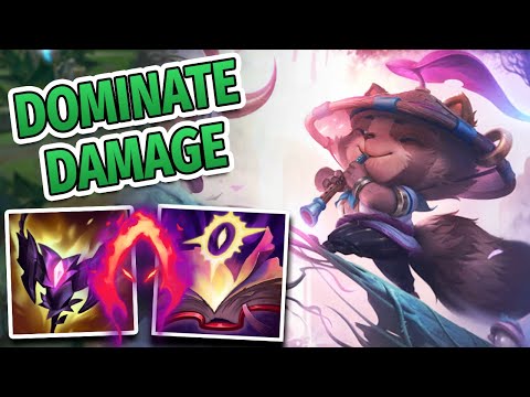 TEEMO HITS THAT DOMINATING DAMAGE WITH 1k AP - League of Legends