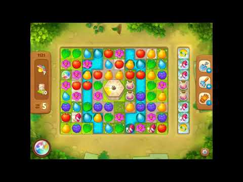 Playrix Gardenscapes level 1121 - Hard level!