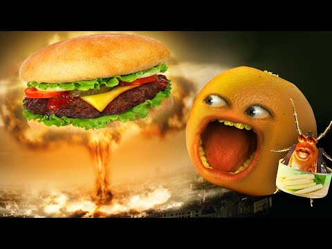 惱人的橙子--邦克漢堡! (Annoying Orange - Bunker Burger!)