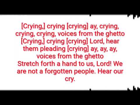 Singing Sandra "Voices From The Ghetto Lyrics